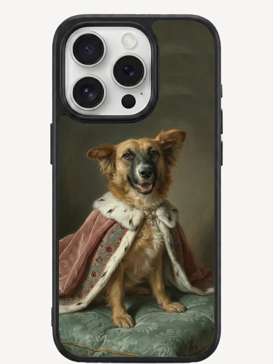 Carcasa personalizada con retrato de mascota